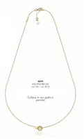 Collana Unoaerre Donna Batticuore in Oro Peridoto 415FFH9014100 - 415FFH9014100